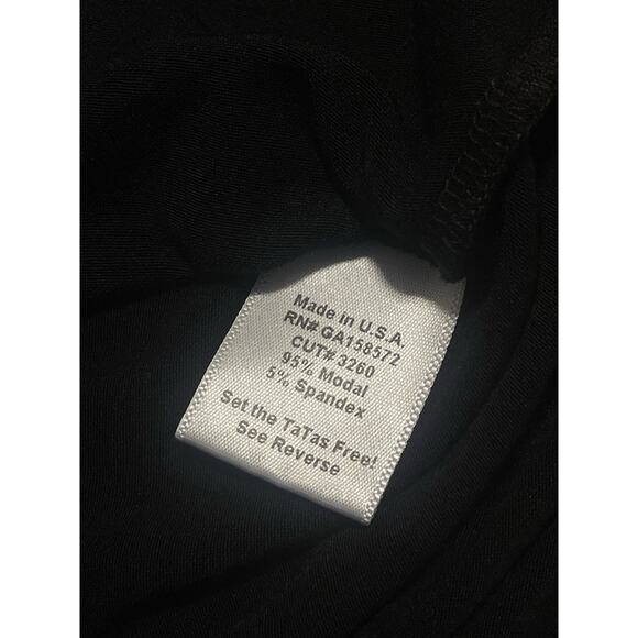 JJ Winks Full Moon Top Pleated Long Sleeve Built-in Bra Ribbed Cuff Small $138 - Picture 11 of 11